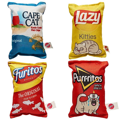 SPOT FUN CAT TOYS KITTY CHIPS ASSORTED