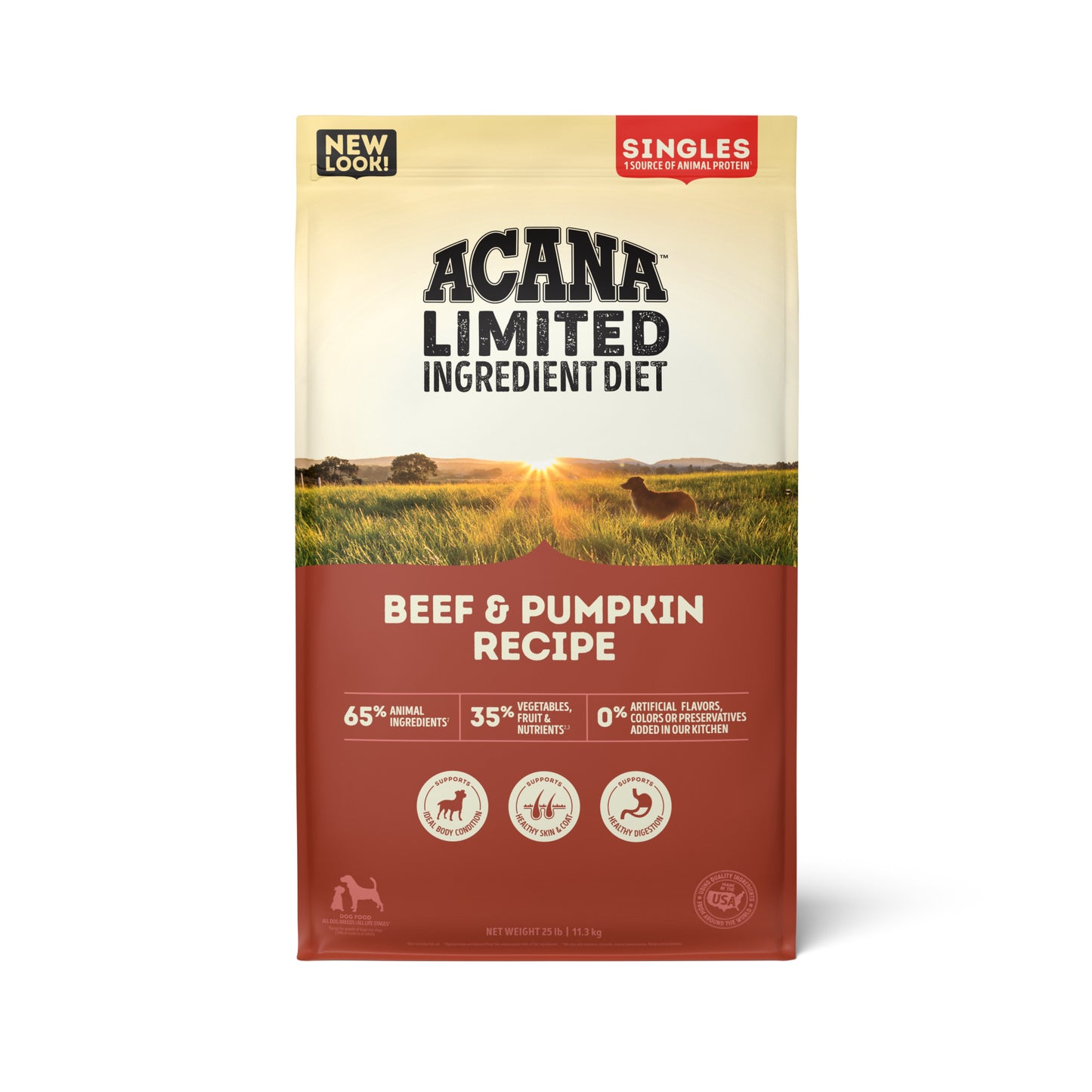 ACANA DOG SINGLES BEEF & PUMPKIN