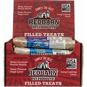 RED BARN PEANUT FILLED RAWHIDE ROLL