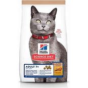 SCIENCE DIET CAT ADUTL 7+ CHICKEN & BROWN RICE 3.5LB