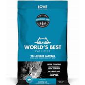 WORLD'S BEST MULTIPLE CAT LOTUS BLOSSON SCENTED 15 LB