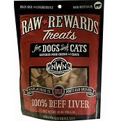 NORTHWEST NATURALS RAW REWARDS BEEF LIVER