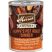 MERRICK CHUNKY PAPPY'S POT ROAST DINNER 12.7OZ