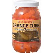 FLUKERS ORANGE CUBE COMPLETE CRICKET DIET 12OZ