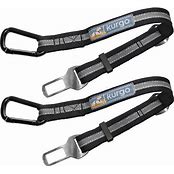 KURGO SEATBELT TETHER WITH CARABINER BLACK