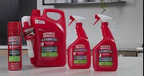 NATURE'S MIRACLE JUST FOR CATS STAIN & ODOR REMOVER SPRAY 32OZ