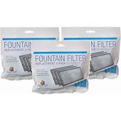 PPP PLASTIC FOUNTAIN FILTER 3CT