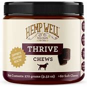 HEMP WELL RELIEF DOG CHEWS 9.52OZ