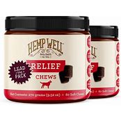 HEMP WELL RELIEF DOG CHEWS 9.52OZ