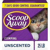 SCOOP AWAY SCENTED CAT LITTER 25LB