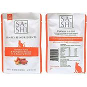 SA-SHI CAT BONITO TUNA & PUMPKIN 1.76OZ