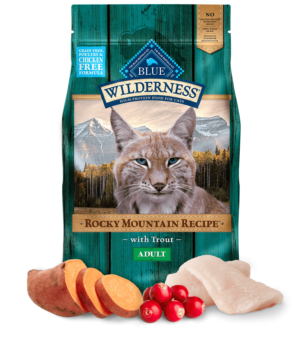 BLUE WILDERNESS CAT ROCKY MOUNTAIN ADULT TROUT