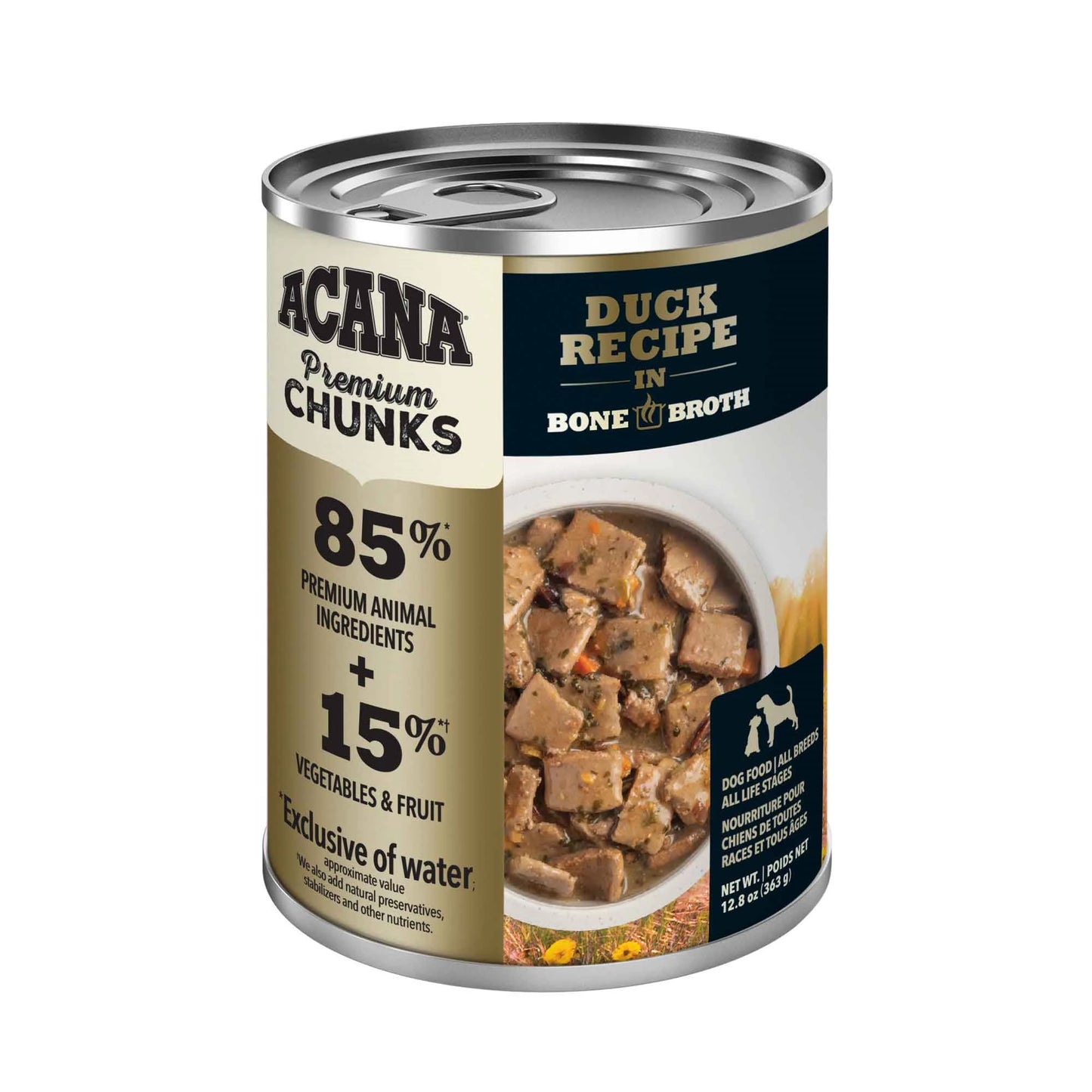 ACANA DOG PREMIUM CHUNKS 12.8OZ