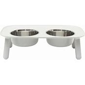 MESSY MUTTS ELEVATED DOUBLE FEEDER