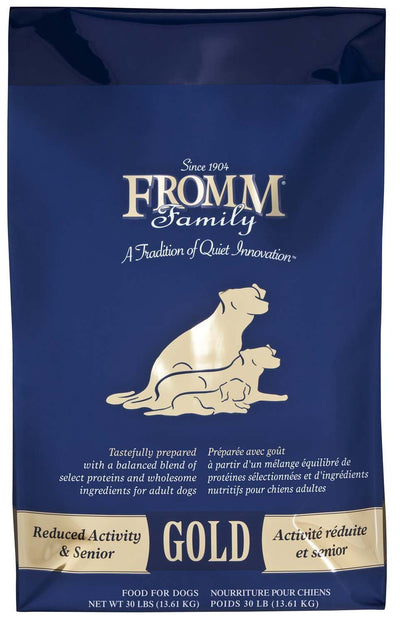 FROMM DOG GOLD REDUCED ACTIVITY & SENIOR