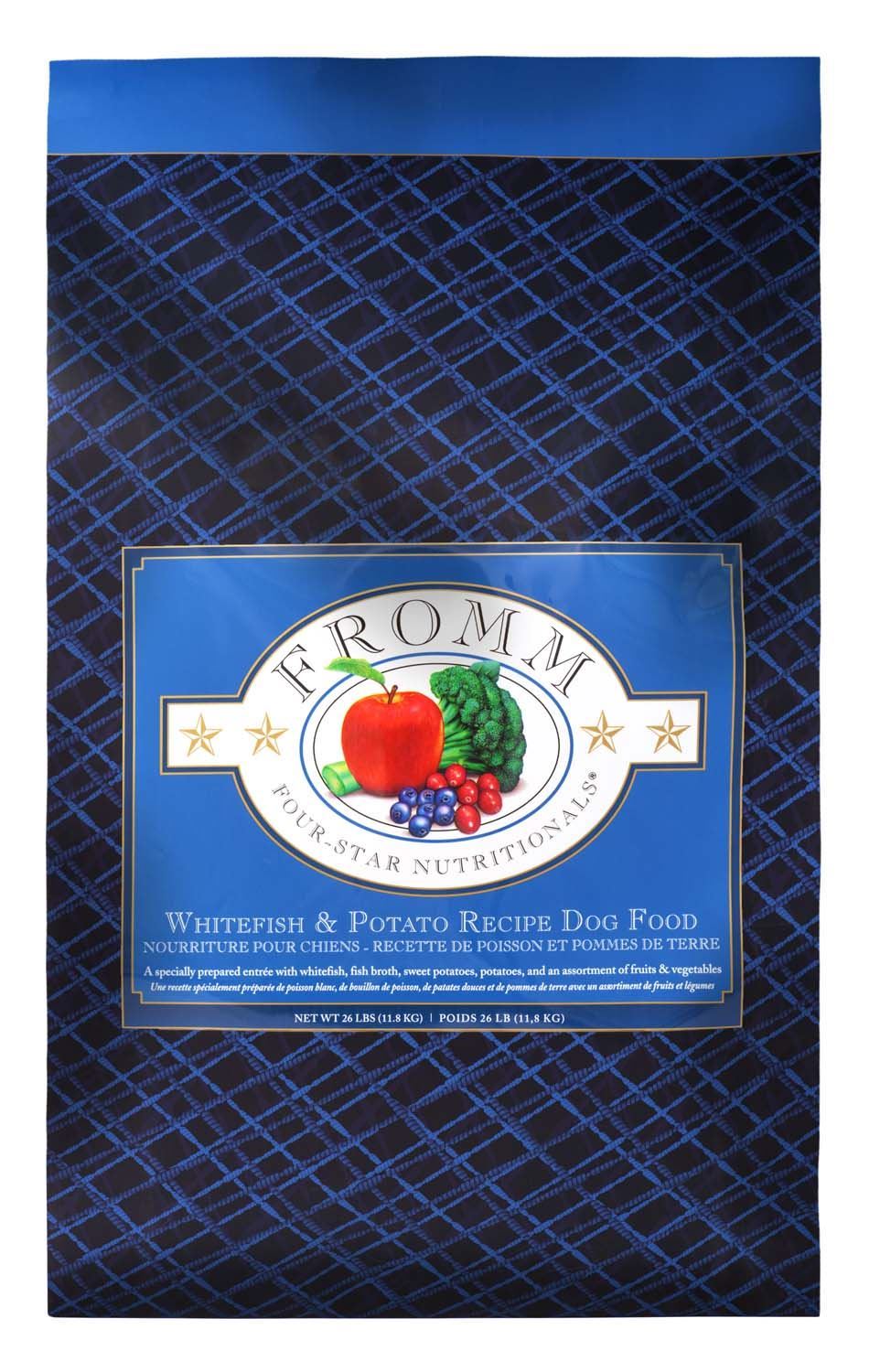 FROMM DOG 4 STAR WHITEFISH & POTATO