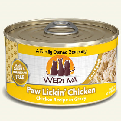 WERUVA CAT PAW LICKIN CHICKEN 5.5OZ