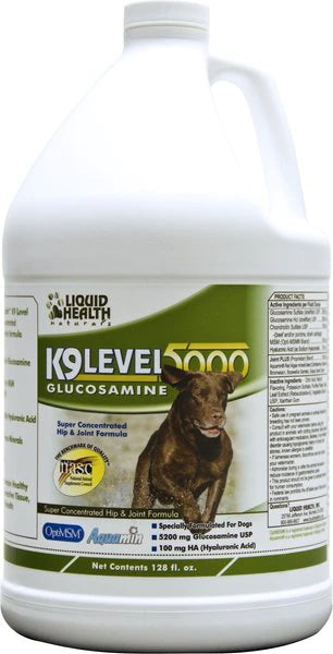 LIQUID HEALTH K-9 LEVEL 5000 128OZ DOG