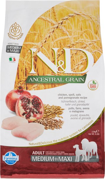 FARMINA DOG ANCESTRAL GRAIN CHICKEN POMEGRANATE