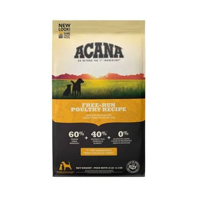 ACANA DOG HERITAGE FREE RUN POULTRY
