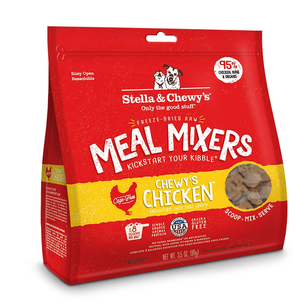 STELLA & CHEWY DOG FREEZE DRIED MEAL MIXERS