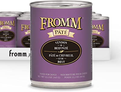 FROMM DOG GOLD VENISON & BEEF PATE 12.2OZ