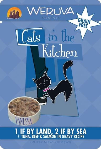 *WERUVA CAT 1 BY LAND 2 BY SEA 3OZ