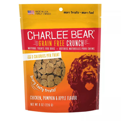 CHARLEE BEAR CRUNCH CHICKEN, PUMPKIN, APPLE 8OZ