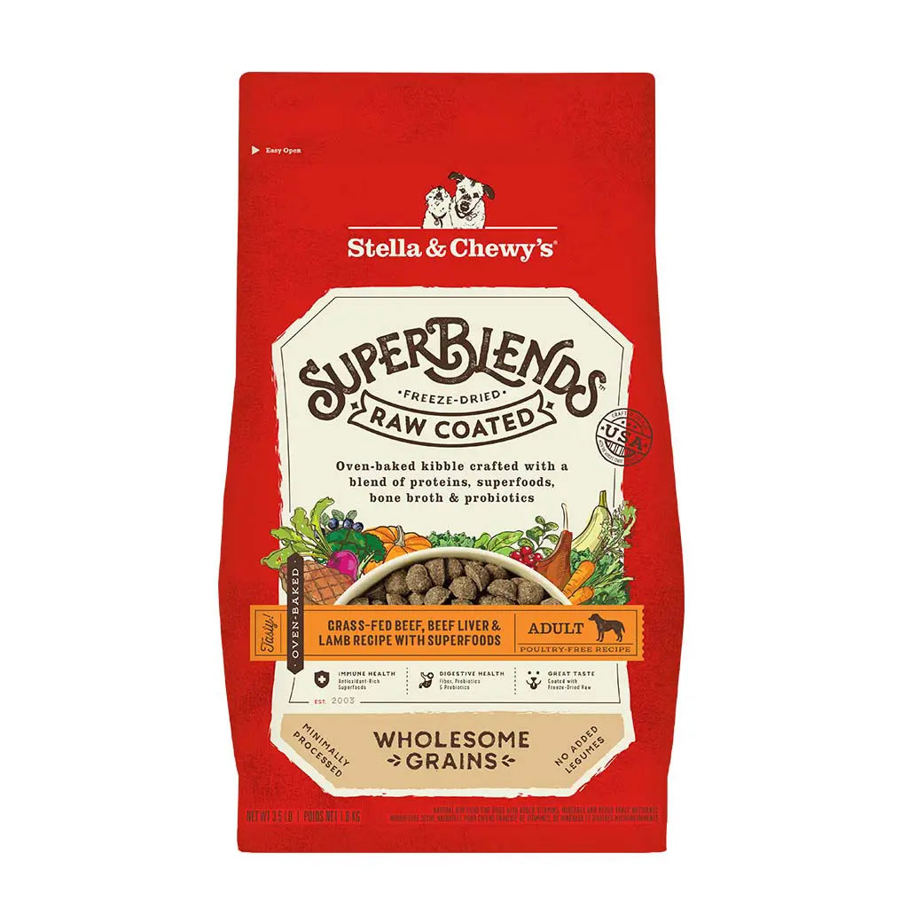 STELLA & CHEWY'S RAW COATED BEEF RECIPE