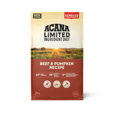 ACANA DOG SINGLES BEEF & PUMPKIN