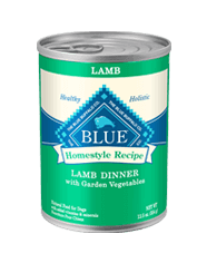 BLUE BUFFALO DOG HOMESTYLE LAMB & RICE 12.5OZ
