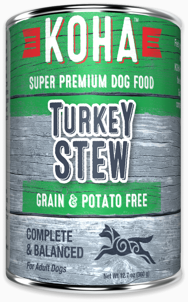KOHA DOG GRAIN FREE TURKEY STEW 12.7OZ