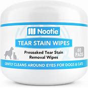 NOOTIE TEAR STAIN WIPES WITH ALOE VERA 60 CT