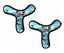 TUFFY BOOMERANG DOG TOY