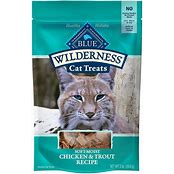 BLUE CAT WILDERNESS CHICKEN & TROUT TREAT 2OZ