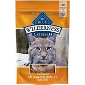 BLUE CAT WILDERNESS CHICKEN & TURKEY TREAT 2OZ