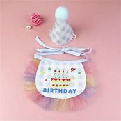 PEARHEAD BIRTHDAY PUP BANDANA & HAT SET S/M