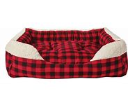 PAW PAW BUFFALO PLAID DOG BED