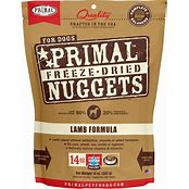 PRIMAL FREEZE DRIED LAMB 14OZ
