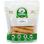 LUCKY PREMIUM TREATS SHORTY SLIMS CHICKEN W/ APPLE 8CT