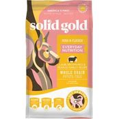 SOLID GOLD DOG HUND-N-FLOCKEN