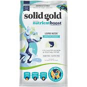 SOLID GOLD DOG LEAPING WATERS