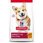 SCIENCE DIET ADULT 1-6 SMALL BITES CHICKEN & BROWN RICE 15LB