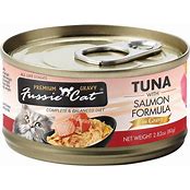 FUSSIE CAT TUNA & SALMON 2.82OZ