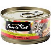 FUSSIE CAT TUNA & SMOKED TUNA IN ASPIC 3OZ