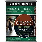 DAVE'S CHICKEN FORMULA CAT FOOD 12.5OZ