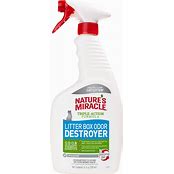 NATURES MIRACLE LITTER BOX ODOR DESTROYER 24OZ