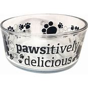 BUDDY'S LINE GLASS BOWL 4 CUPS