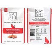 SA-SHI CAT WILD BONITO TUNA & SARDINES 1.76OZ