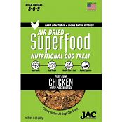 JAC JOINT * SKIN & COAT * HEART DEHYDRATED TREATS 8OZ